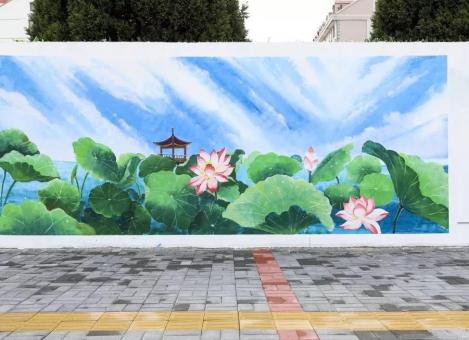  大余墙绘施工材料制作工艺说明