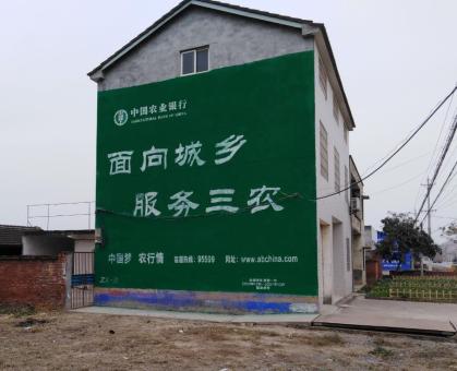  大余为什么制作墙体广告