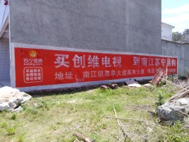  大余墙体广告公司全面解决农村墙体广告痛点