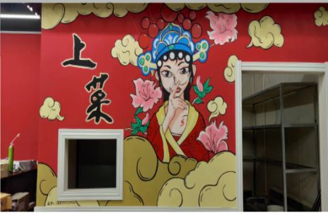  大余墙体彩绘的发展和应用