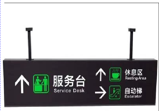  大余吊牌灯箱制作流程。